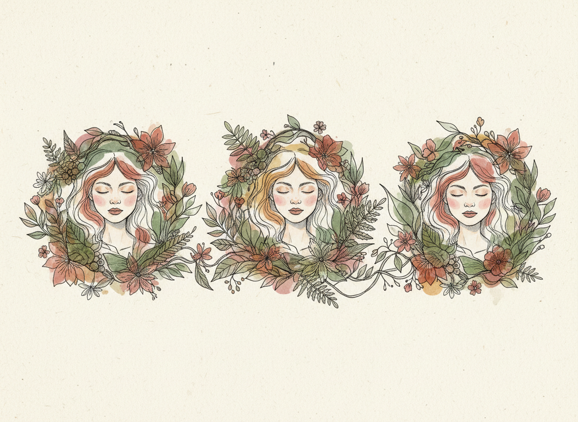 Female Portraits illustration series